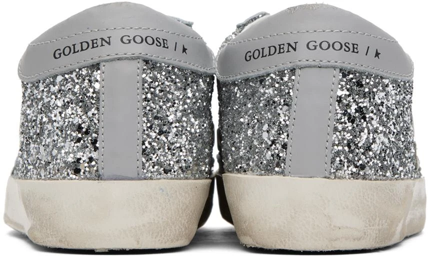 Golden Goose SSENSE Exclusive Silver Super-Star Classic Sneakers 2