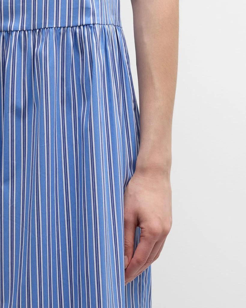 Solid & Striped The Kai Striped Poplin Maxi Dress 7