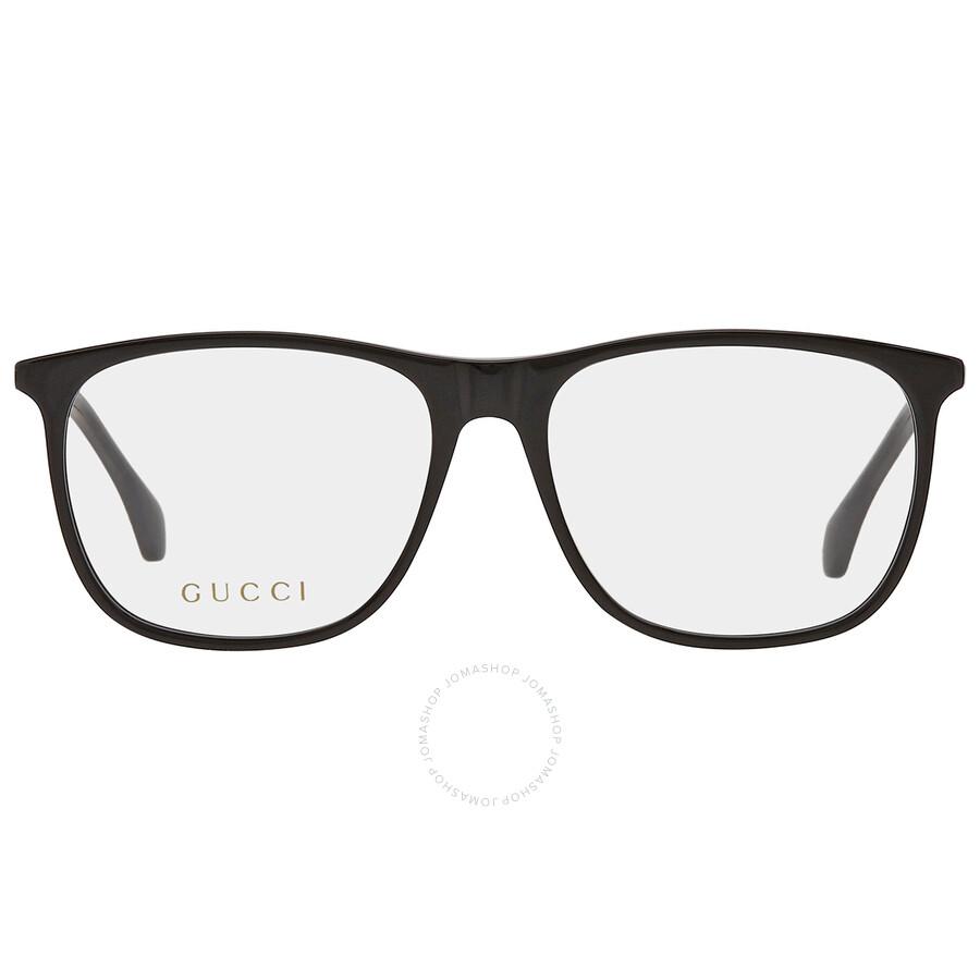 Gucci Demo Square Men's Eyeglasses GG0554O 001 55