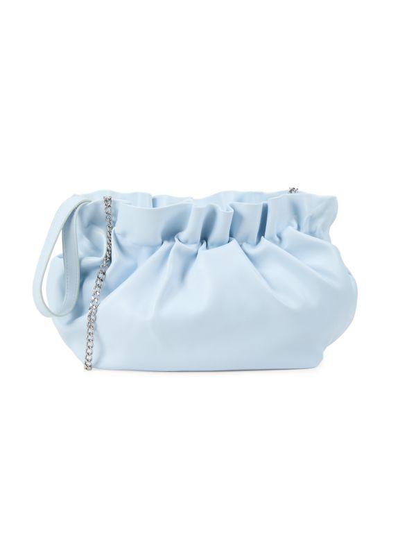 La Regale Metallic Wristlet Clutch