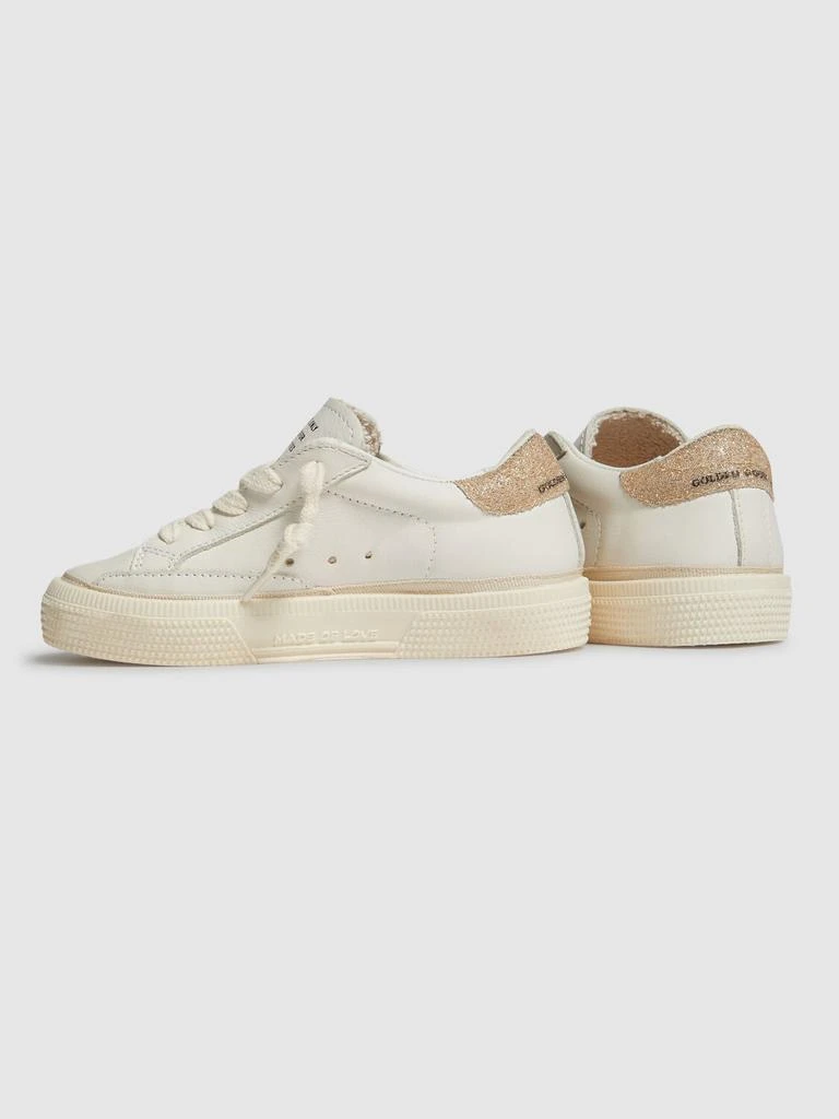 Golden Goose May Leather & Crystal Sneakers 3