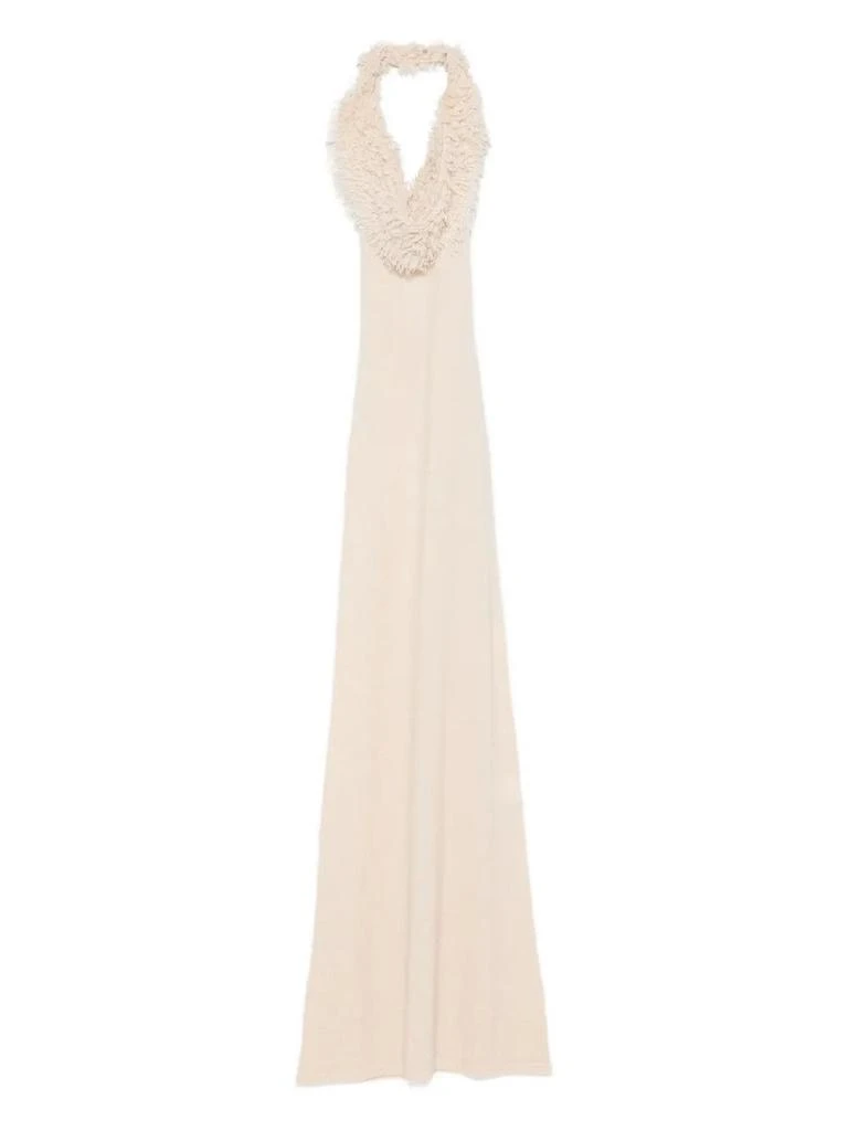 fitted lace wedding dress Aya Muse White Berin Maxi Dress main image 1