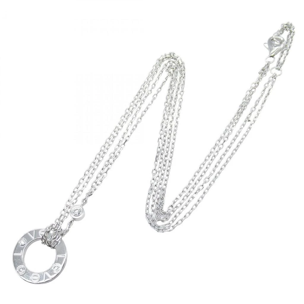 Cartier Clear gold (18K) Necklace (Pre-Owned) 2