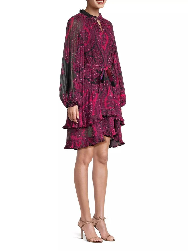 Kobi Halperin Trinitiy Printed Ruffled Dress 4