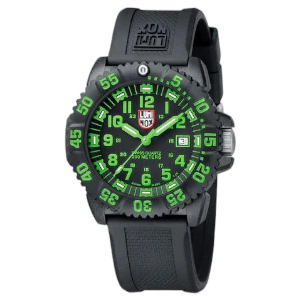 Luminox LUMINOX Men's XS.3067.F EVO Navy SEAL Colormark Black/Green Watch 1