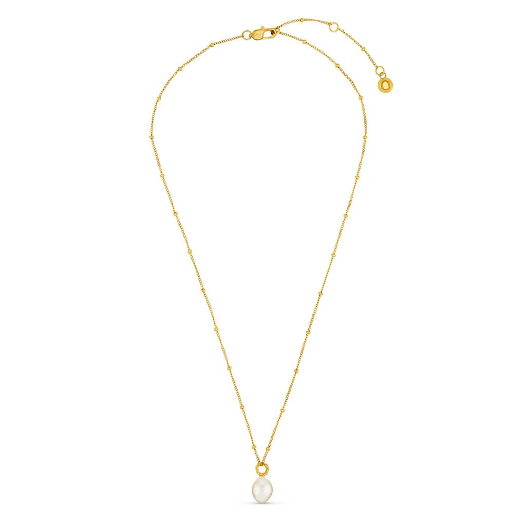 Orelia LUXE LUXE Rope Pearl Drop Necklace 7