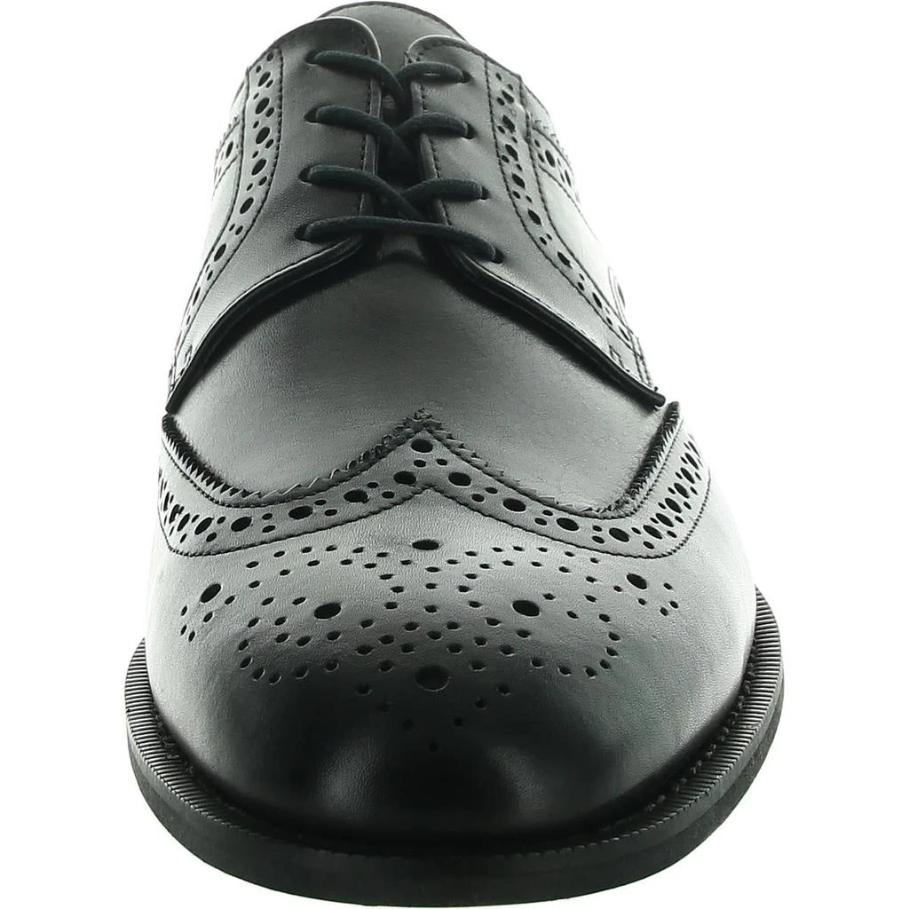Donald J Pliner Mens Perforated Leather Oxfords 3