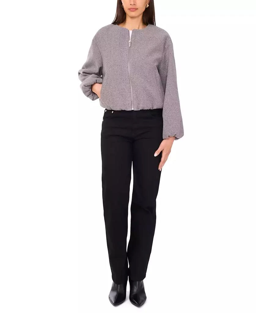 Vince Camuto Women
s Cropped Crewneck Jacket 2