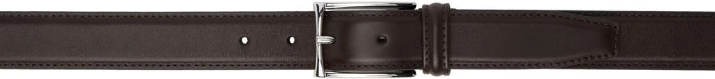 Andersons Brown Narrow Stitch Trimmed Formal Belt 1