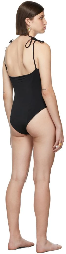 Rave Review SSENSE Exclusive Black & Orange Ophie One-Piece Swimsuit 3