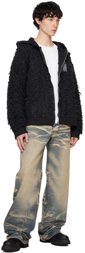 Who Decides War Black Husk Zip Up Hoodie 4