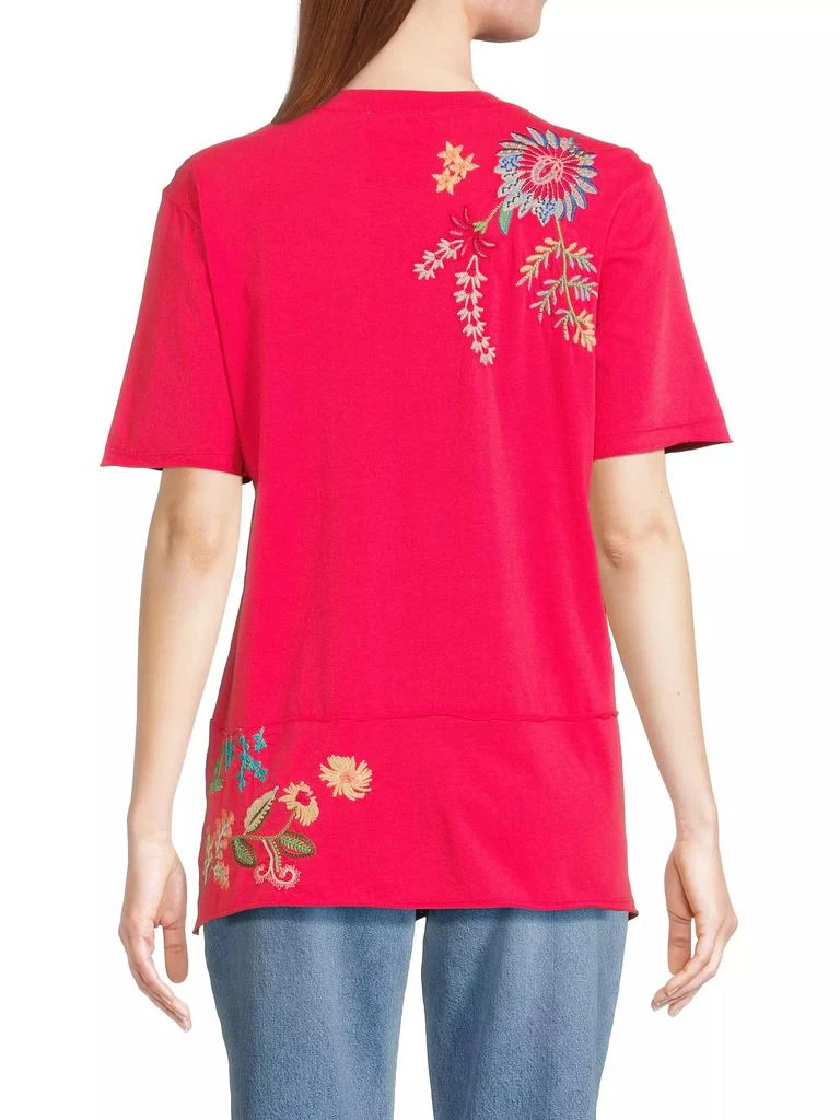Johnny Was Ishani Embroidered T-Shirt 5