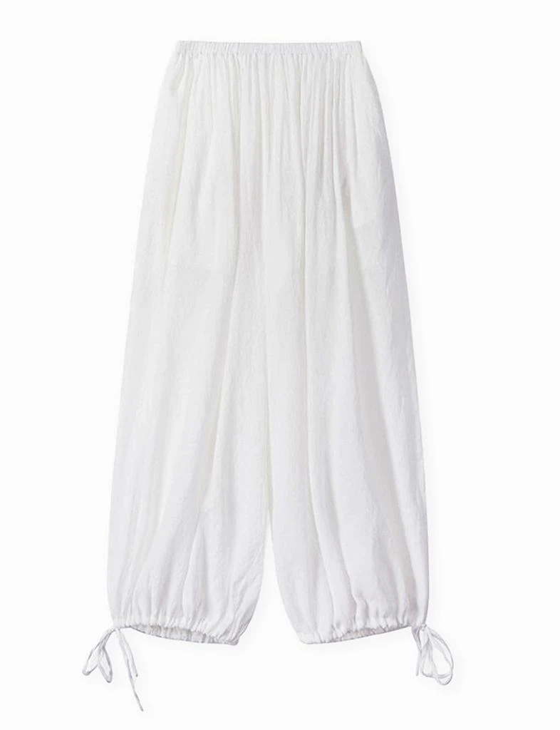 Pixie Market White Harem Pants -PREORDER 6