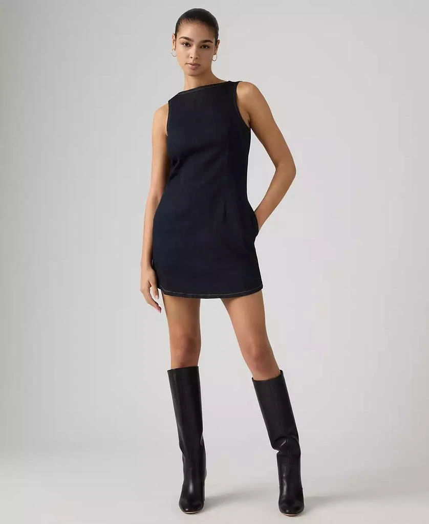 Levi
s Women
s Boat Neck Denim Dress 2