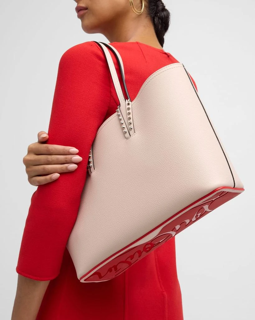 Christian Louboutin Cabata Small Tote in Grained Leather 4