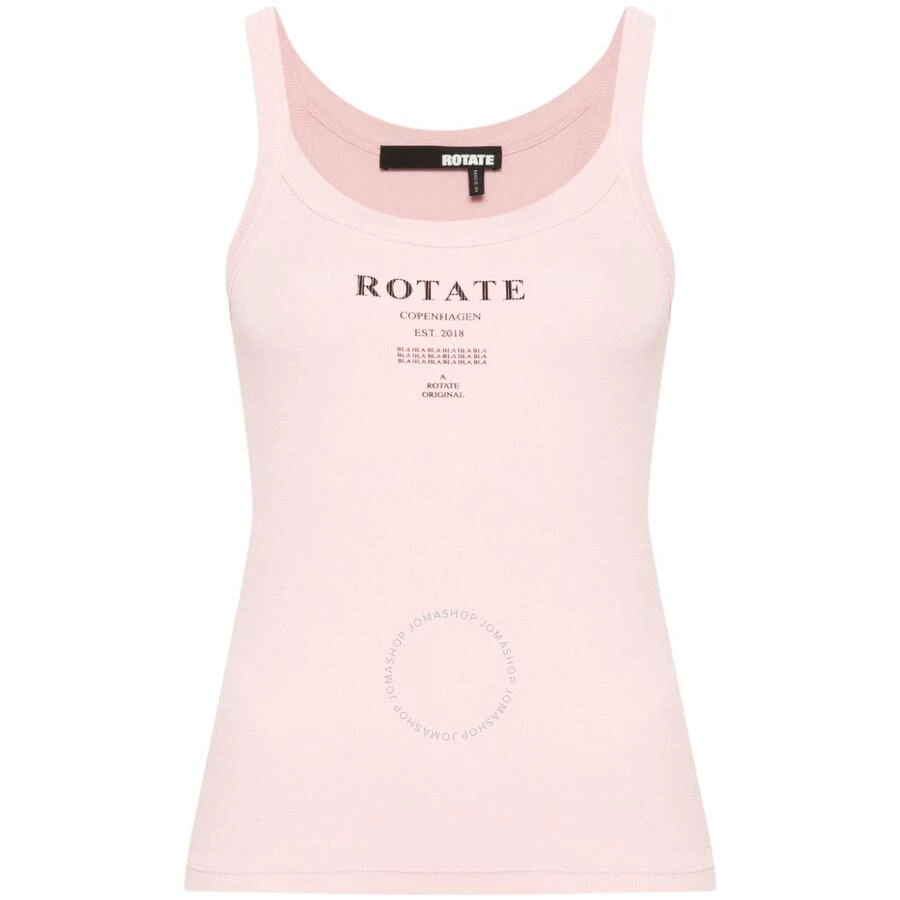 ROTATE Birger Christensen Ladies Fairy Tale Ribbed Tank Top