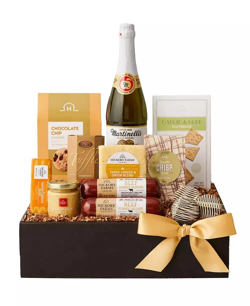 Hickory Farms Sparkling Celebration Gourmet Gift Box 1