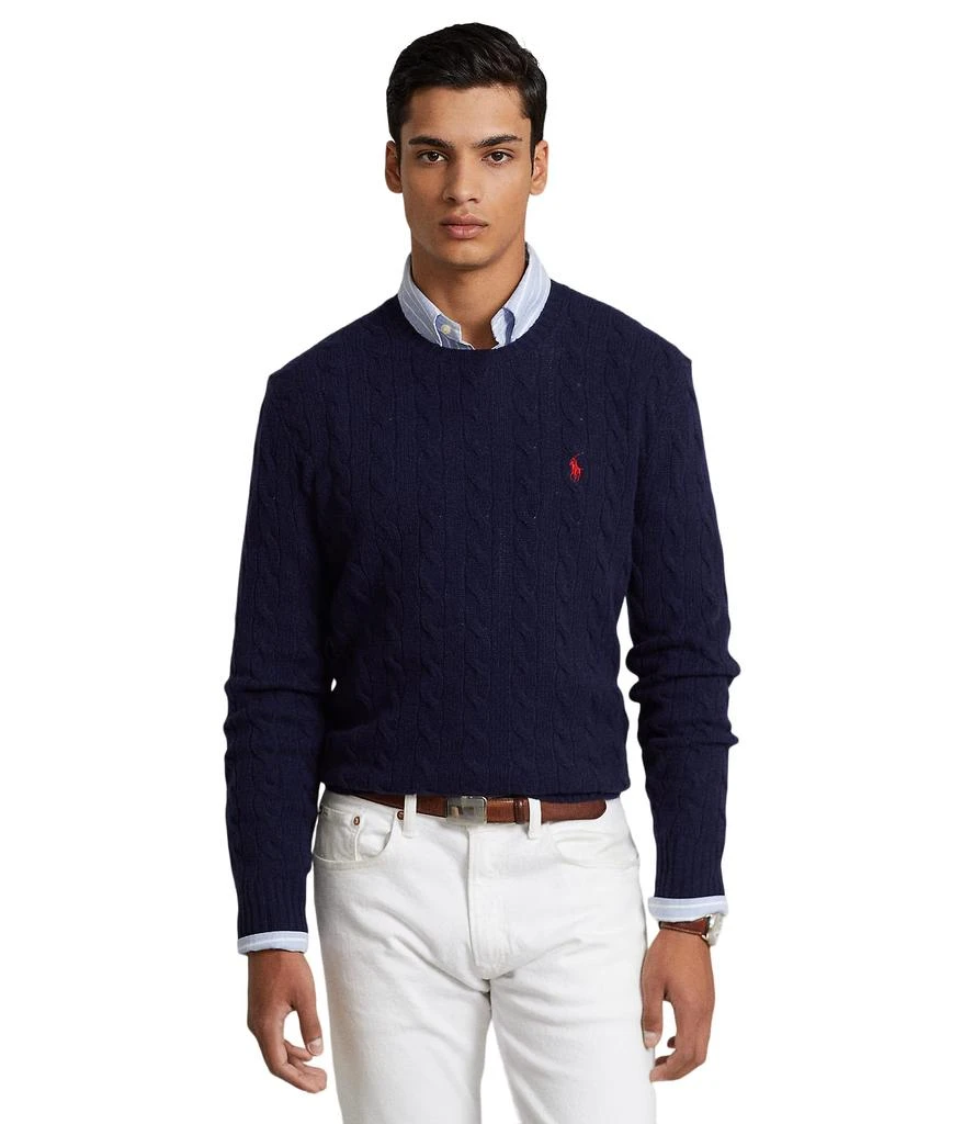 Polo Ralph Lauren Wool-Cashmere Cable-Knit Sweater 1