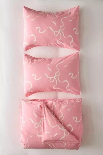 Urban Outfitters Painted Bows Duvet Set 5