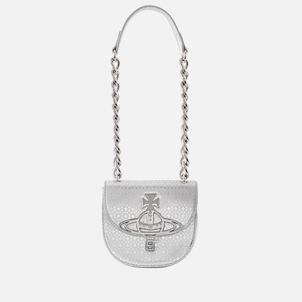 Vivienne Westwood Vivienne Westwood Sofia Orb Embossed Saddle Bag 1