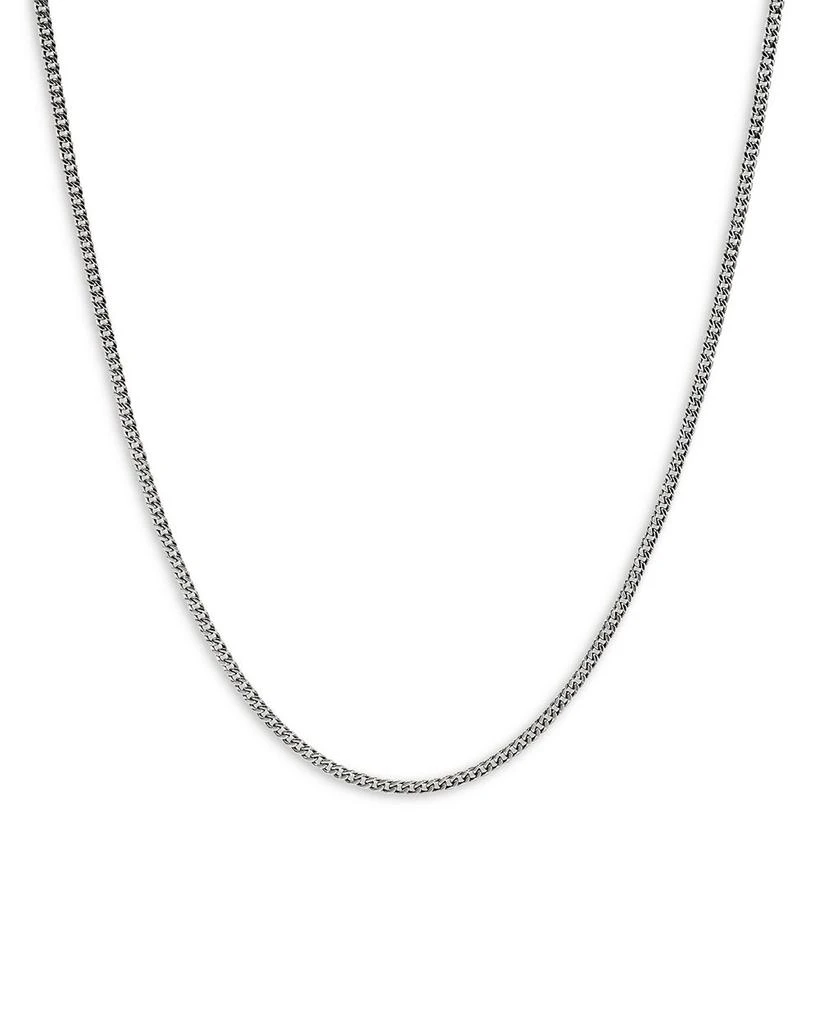 John Hardy Sterling Silver Curb Chain Necklace, 20" 1