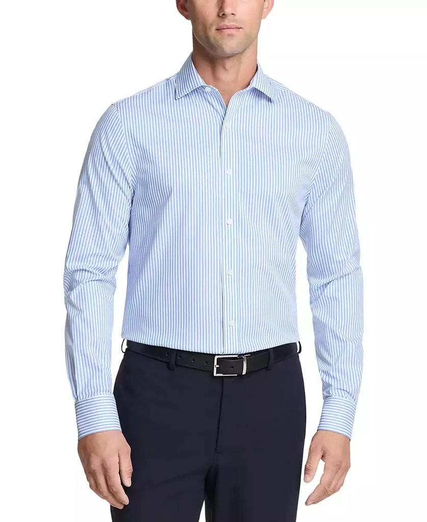 Tommy Hilfiger Men's TH Flex Essentials Wrinkle Free Stretch Dress Shirt 1