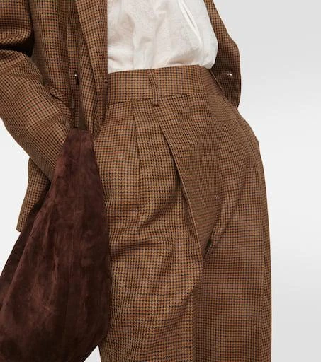 BLAZÉ MILANO Virago high-rise virgin wool straight pants 4