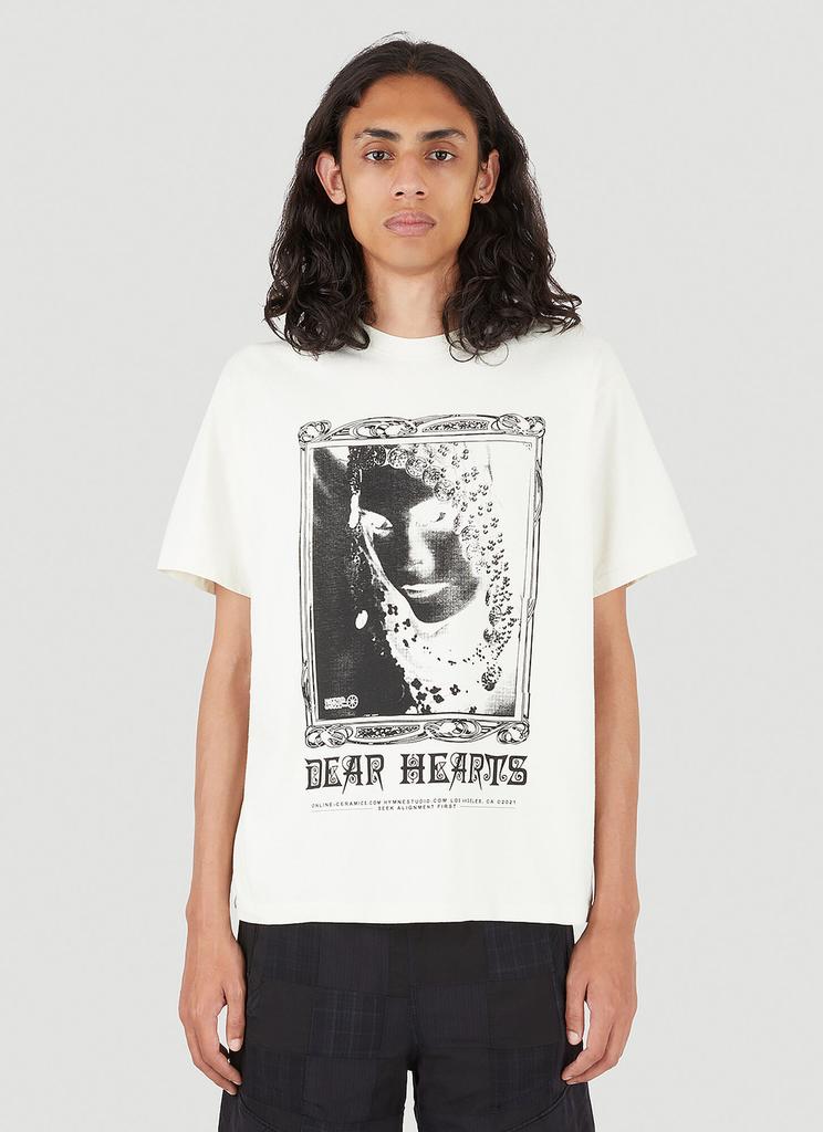 HYMNE x LN-CC x Online Ceramics Dear Hearts T-Shirt