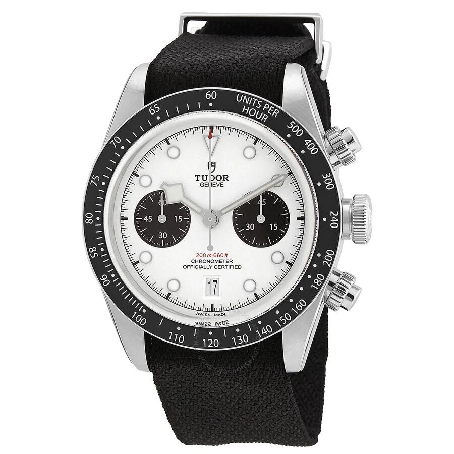 Tudor Black Bay Chrono Chronograph Automatic Chronometer White Dial Men's Watch M79360N-0008 1