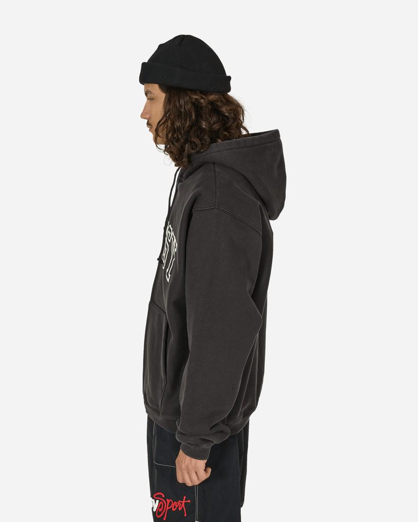 Stüssy Outline Zip Hoodie Black