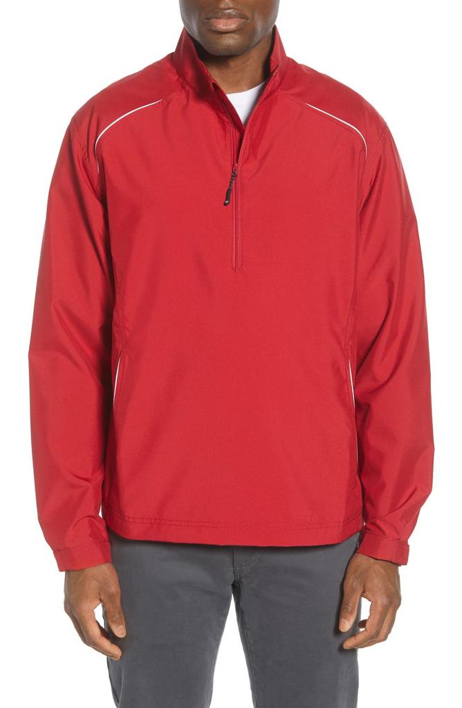 Cutter & Buck Weathertec Beacon Water Resistant Half Zip Jacket