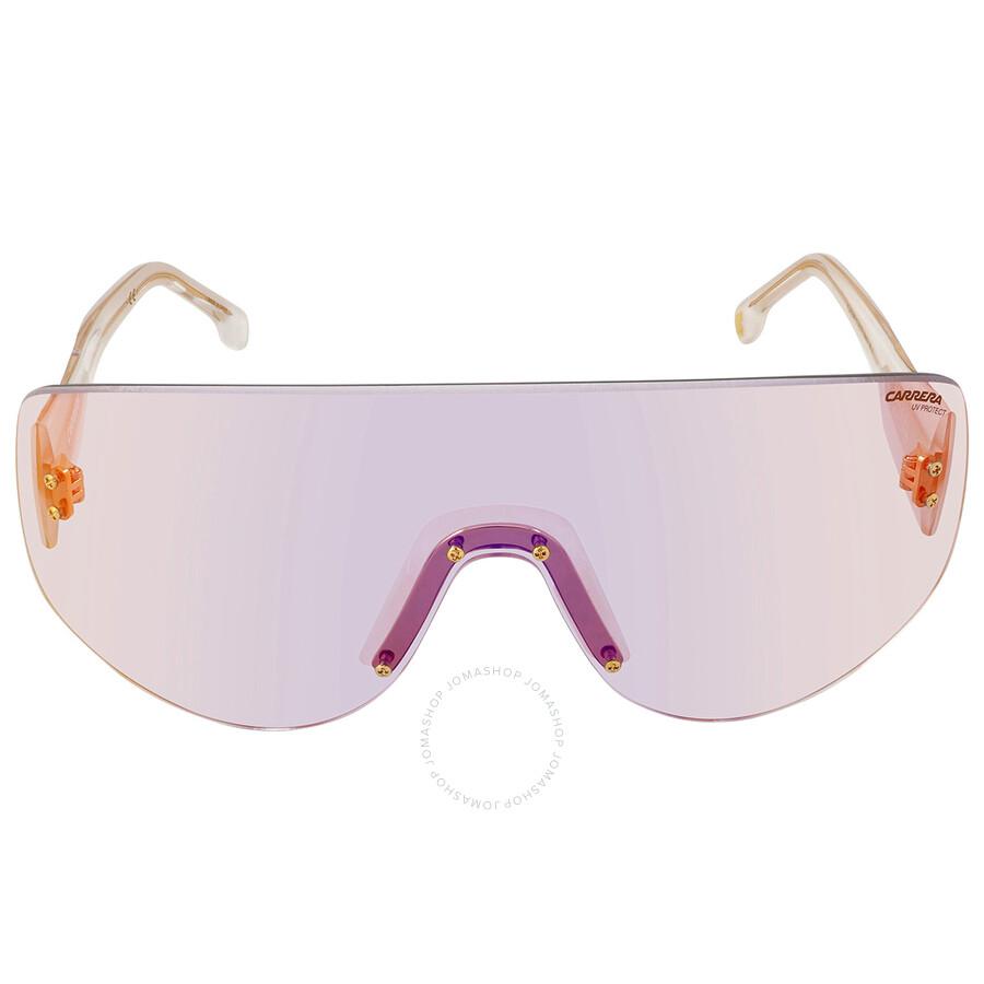 Carrera Multilayer Violet Shield Unisex Sunglasses FLAGLAB 12 02UC/TE 99