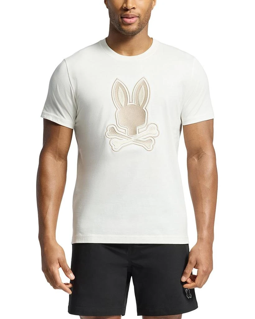 Psycho Bunny New Castle Embroidered Graphic Tee 1