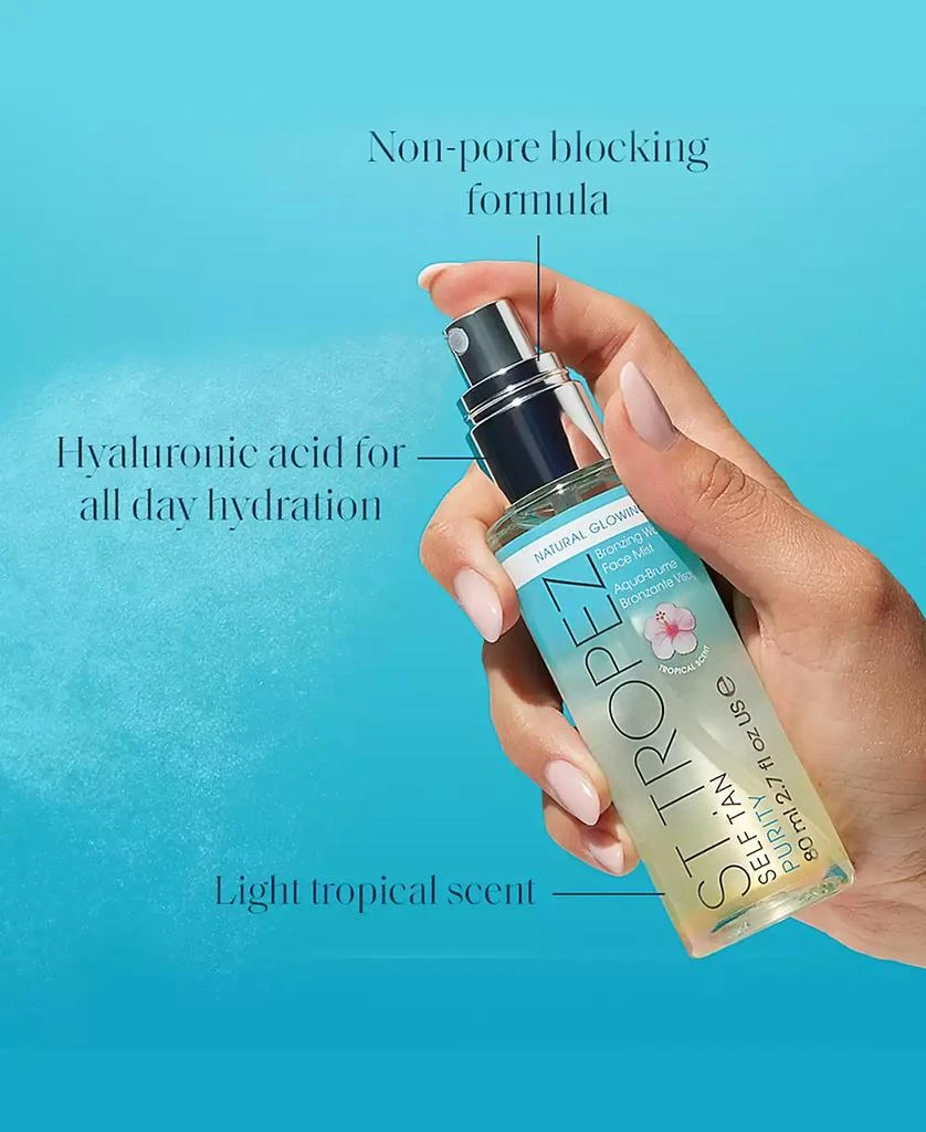 St. Tropez Self Tan Purity Bronzing Water Face Mist 5