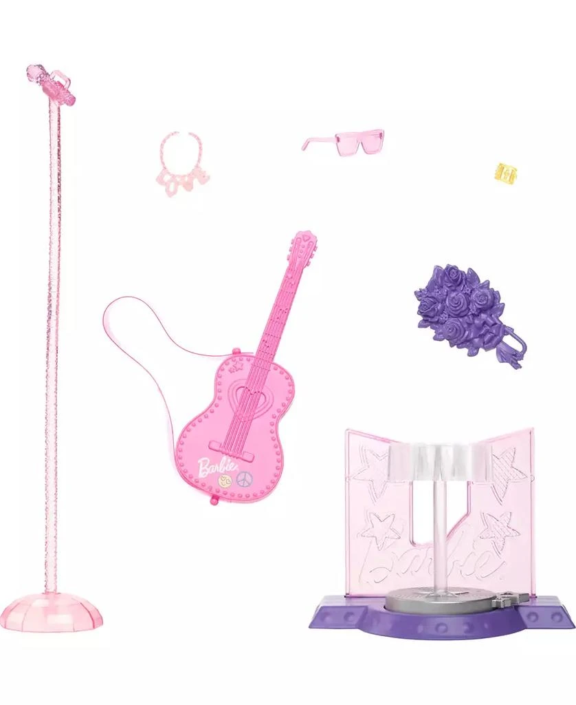 Barbie 65th Anniversary Careers Pop Star Doll and 10 Accessories Including Stage with Movement Feature 3