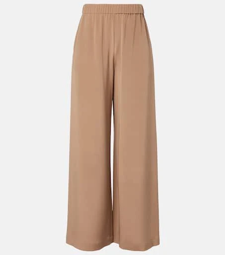 Max Mara Bonn silk-blend wide-leg pants 1