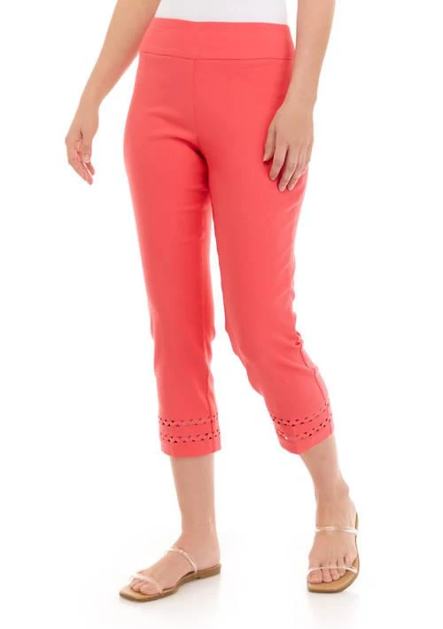 Crown & Ivy™ Ivy Womens Millennium Capri Pants 1