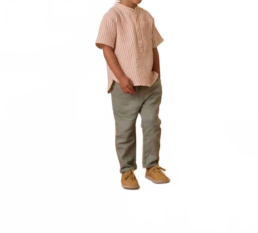 Rylee + Cru Boys
 Ethan Trouser In Eucalyptus