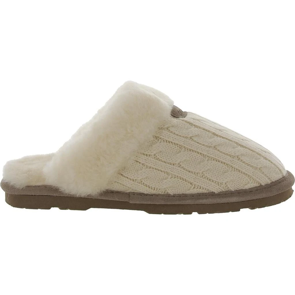 Bearpaw Effie Womens Boucle Sheepskin Mule Slippers 4