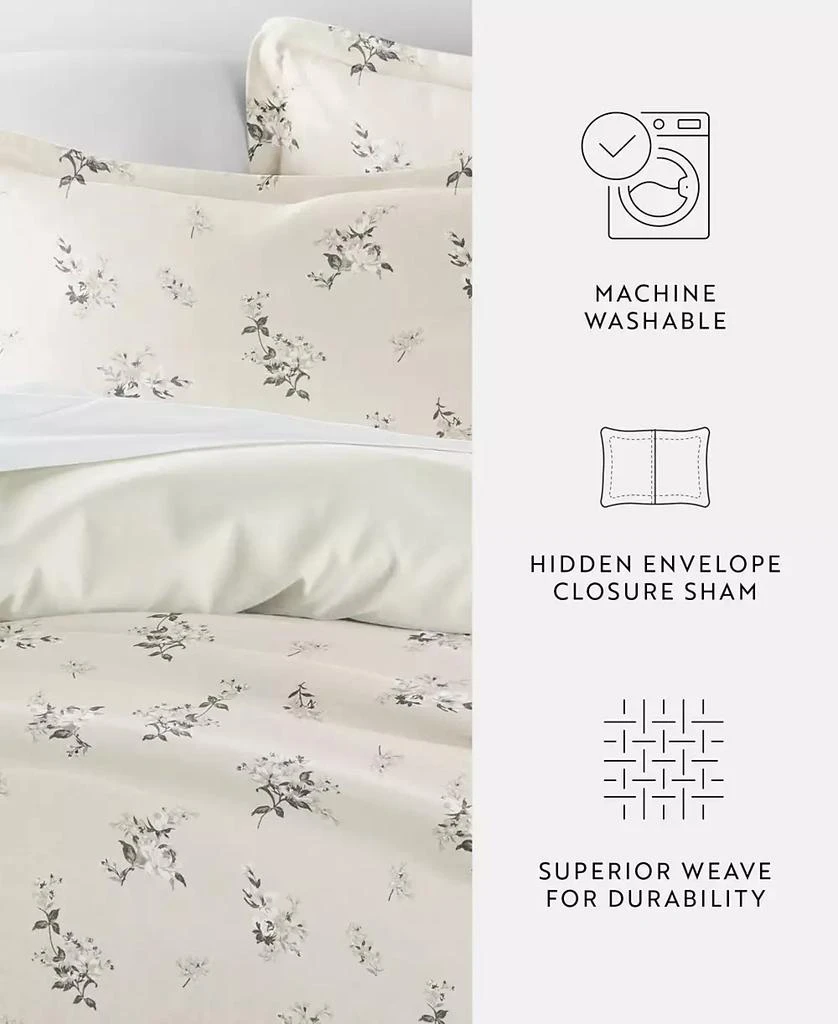 IENJOY HOME Timeless Pattern Reversible 2-Pc. Duvet Cover Set 6