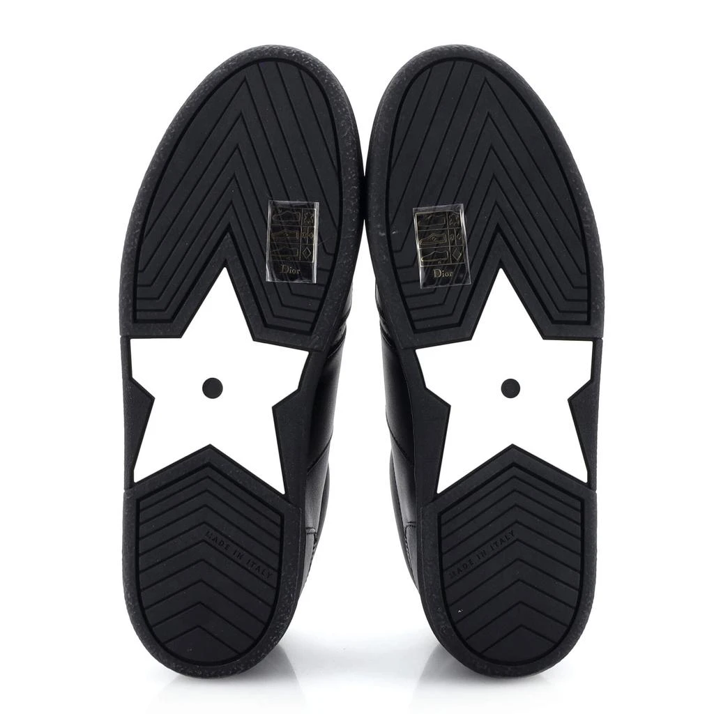 Dior Logo Low-Top Sneakers Leather with Suede 4