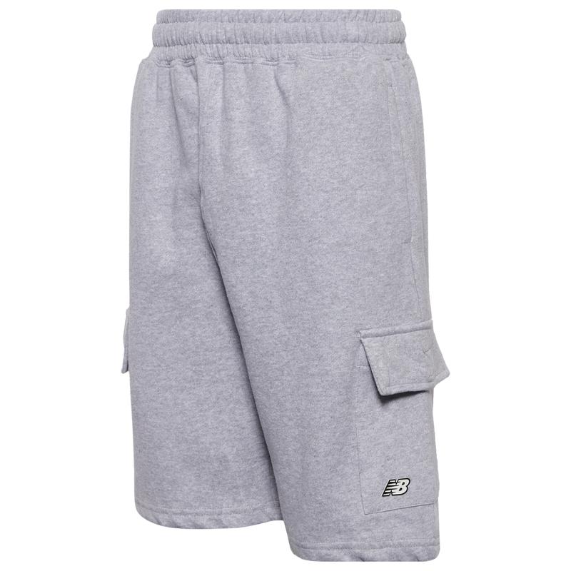 New Balance New Balance Fleece Cargo Shorts - Boys' Grade School