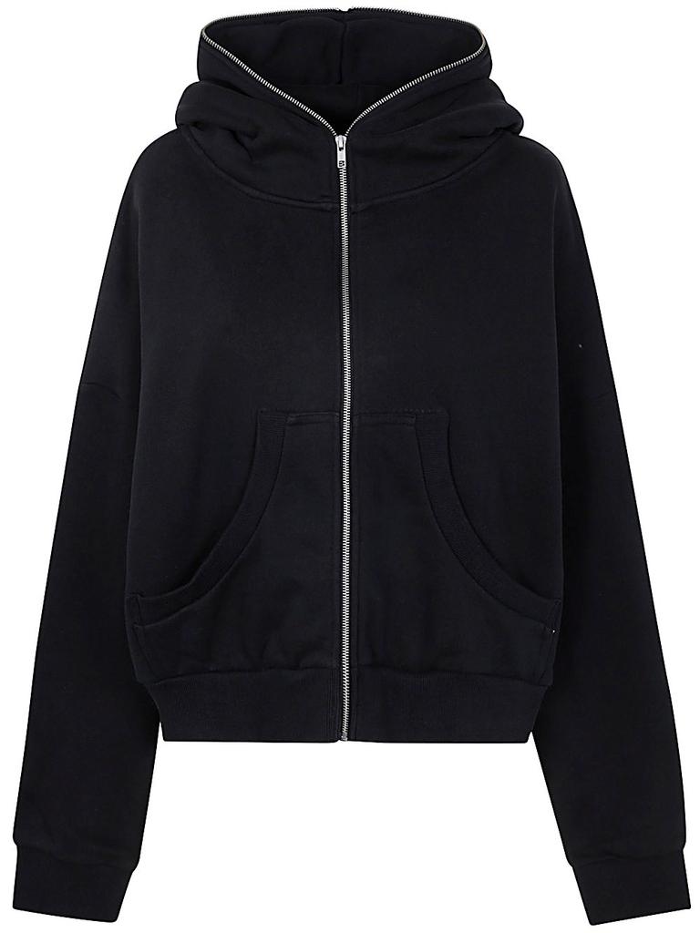 【Entire Studios】 FULL ZIP HOODIE BLACK S Entire Studios Black Full Zip Hoodie - Hoodies - BeyondStyle