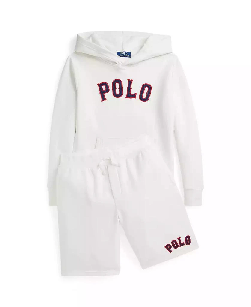 Ralph Lauren Big Boys Baseball Logo Fleece Hoodie 4