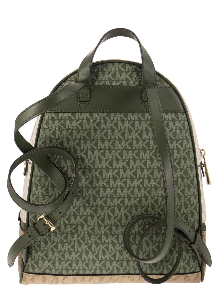 Michael Michael Kors Michael Michael Kors Rhea Logo Plaque Zip-Up Backpack 2