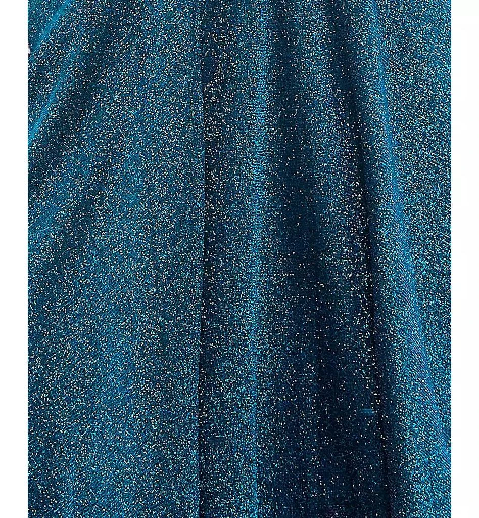 Crystal Doll Juniors' Notch V-Neck Sleeveless Fit & Flare Dress 5