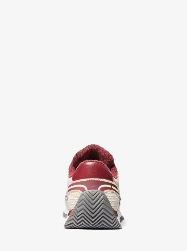 Michael Kors Byrdie Mixed-Media Trainer 3