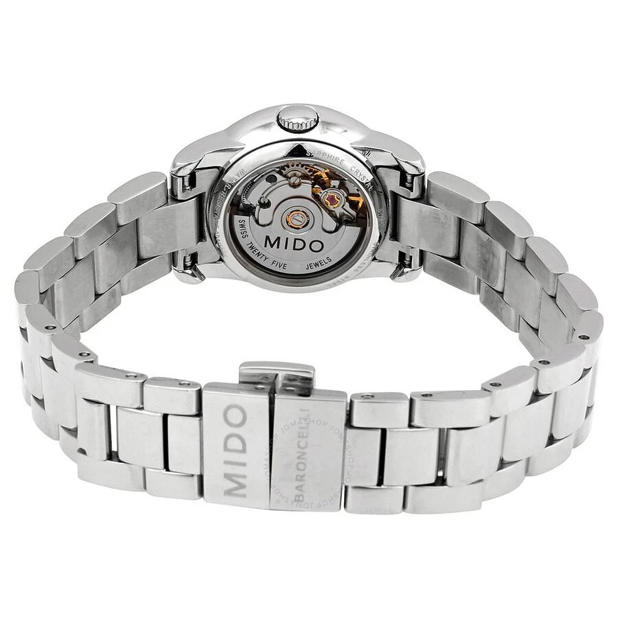 MIDO Baroncelli III Automatic Black Dial Ladies Watch M010.007.11.053.09 3