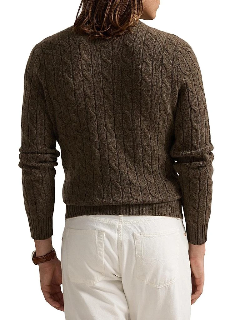 Ralph Lauren The Iconic Cable-Knit Cashmere Sweater 3