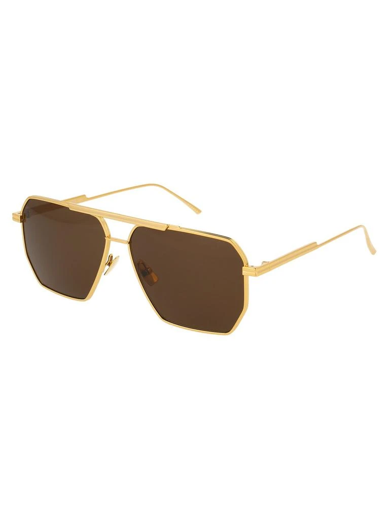 Bottega Veneta Bottega Veneta Eyewear Pilot Frame Sunglasses 2